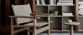 Парусиновое кресло